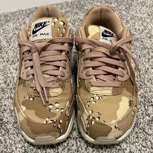 Nike Air Max Camo Tan Sneakers